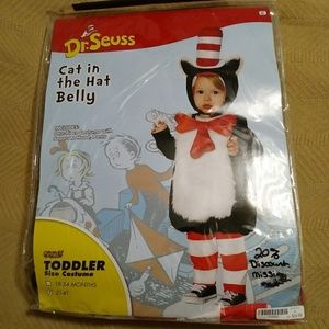 Cat In The Cat Toddler Costume (Missing Hood/Hat)
